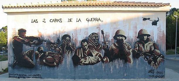 Grafitti auf Mallorca